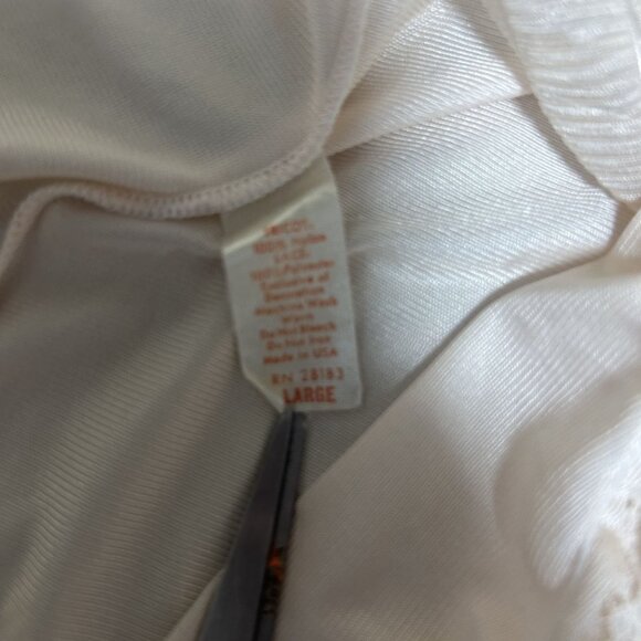 Vintage Light Pink lace Camisole Size Large - Picture 2 of 5